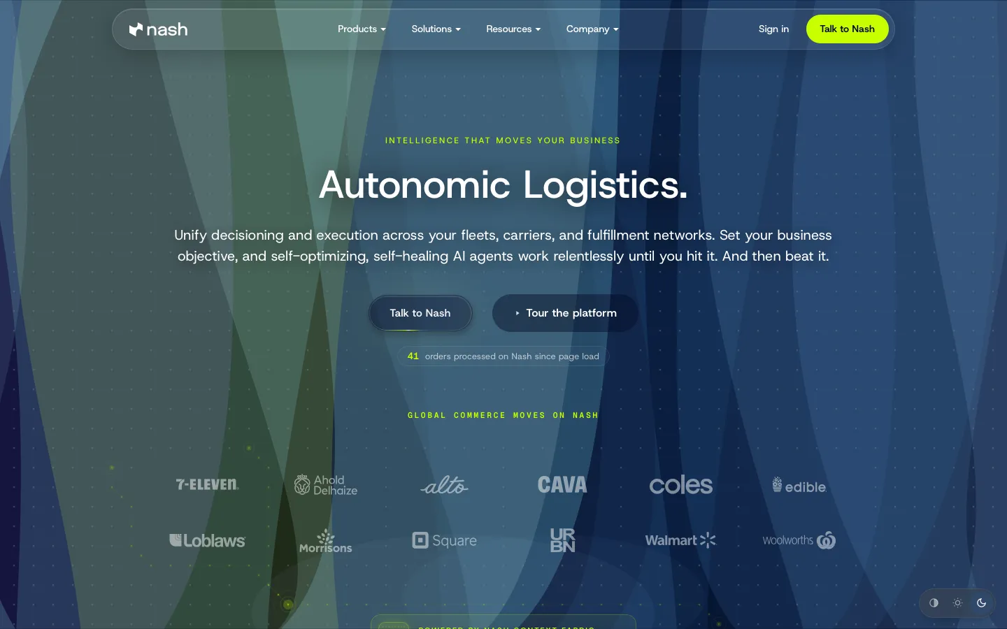 usenash.com - Landing Screenshot Preview