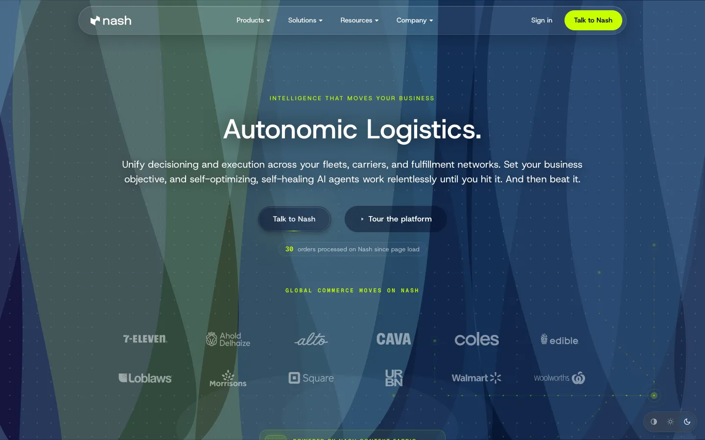 usenash.com - Landing Screenshot Preview