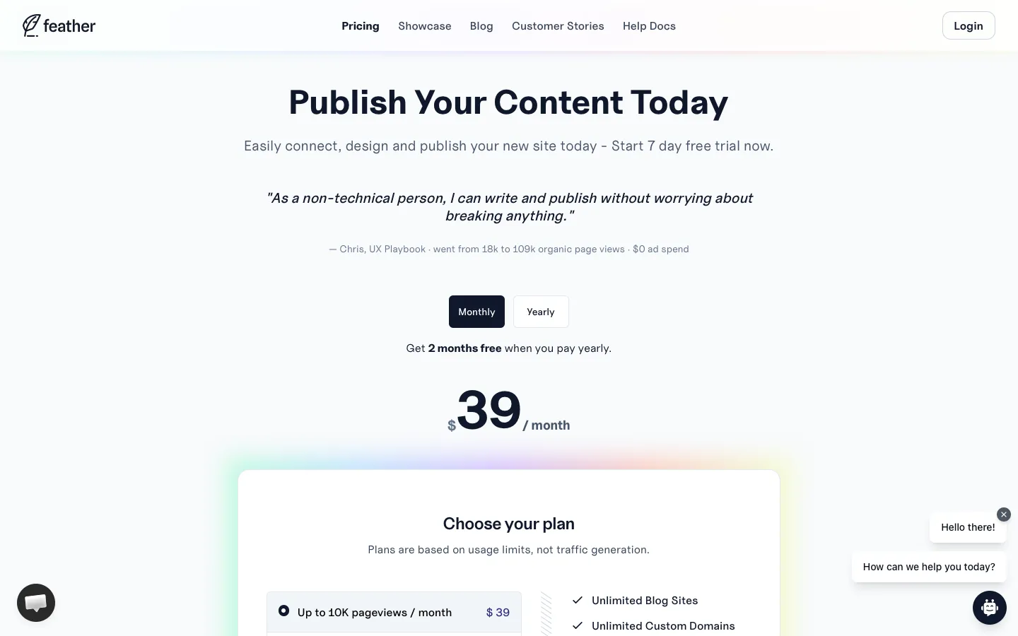 feather.so - Pricing Screenshot Preview