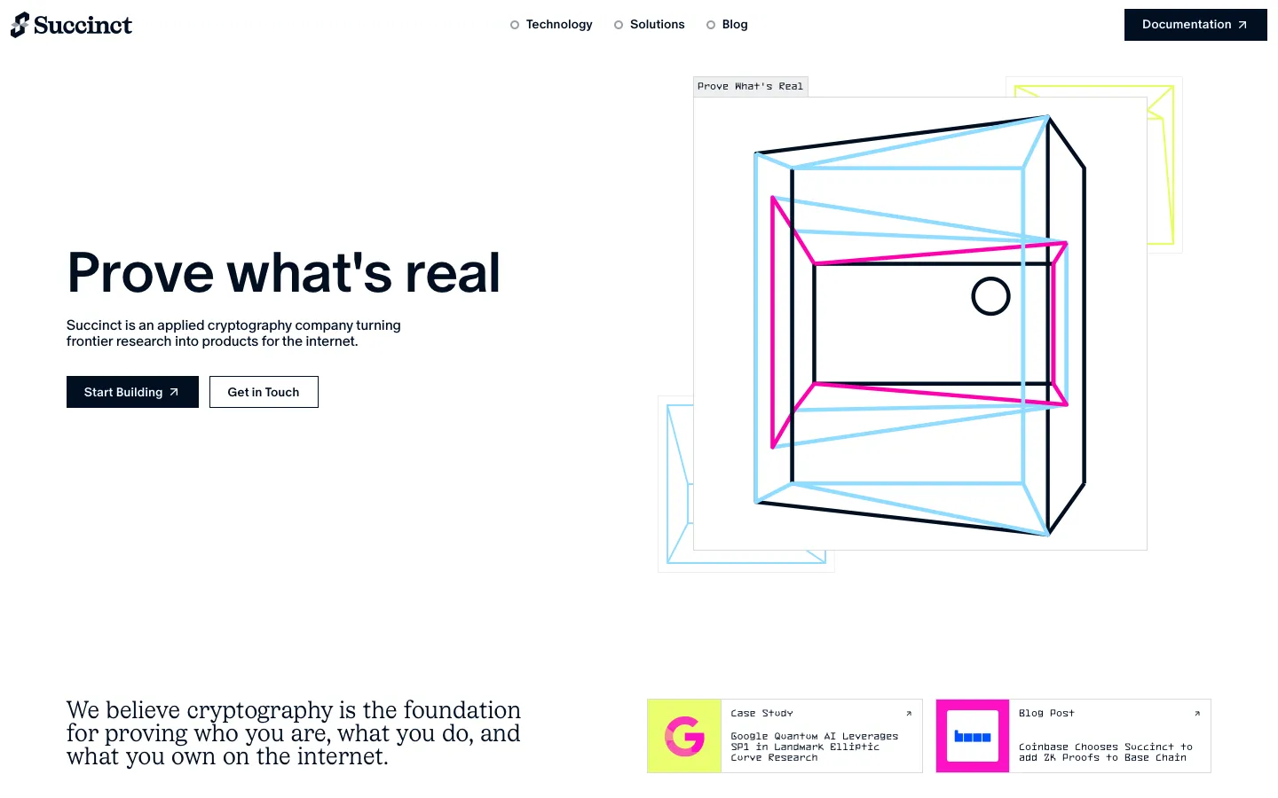 succinct.xyz - Landing Screenshot Preview
