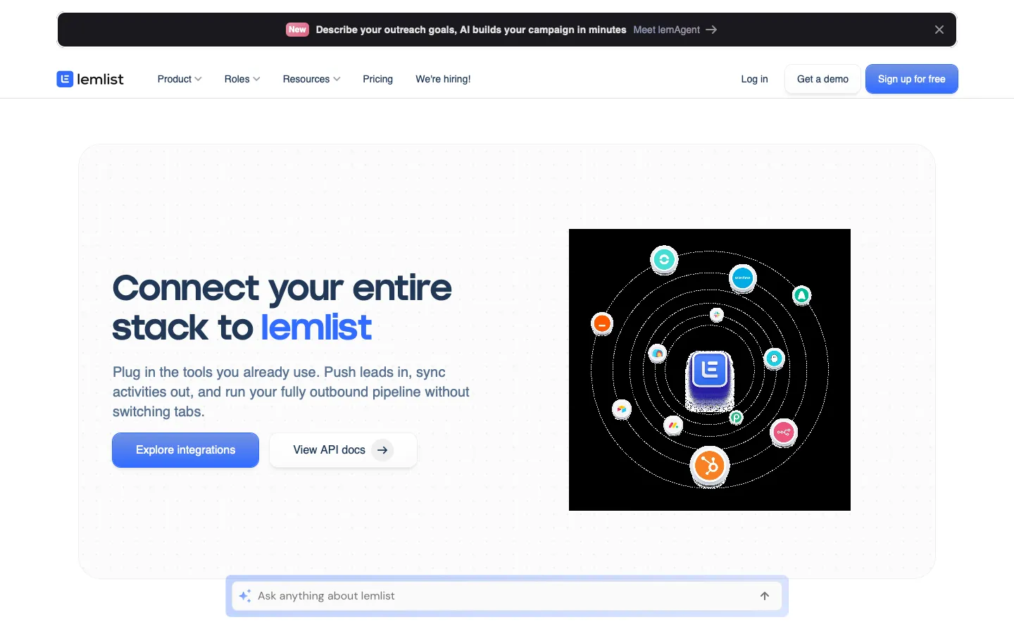 lemlist.com - Integrations Screenshot Preview