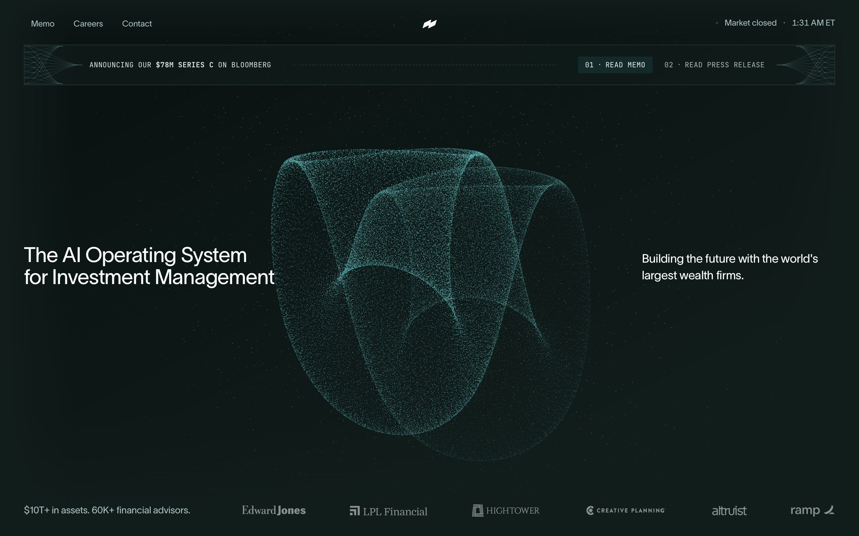 moment.com - Moment | The AI Operating System for Investment Management - Desktop Screenshot