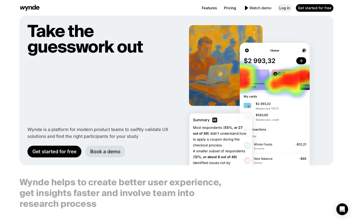 wynde.io - Landing Screenshot Preview
