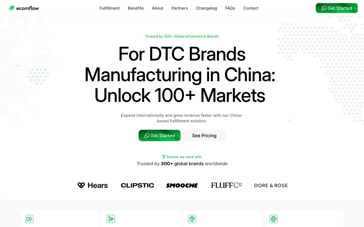 ecomflow.com - Landing Screenshot Preview