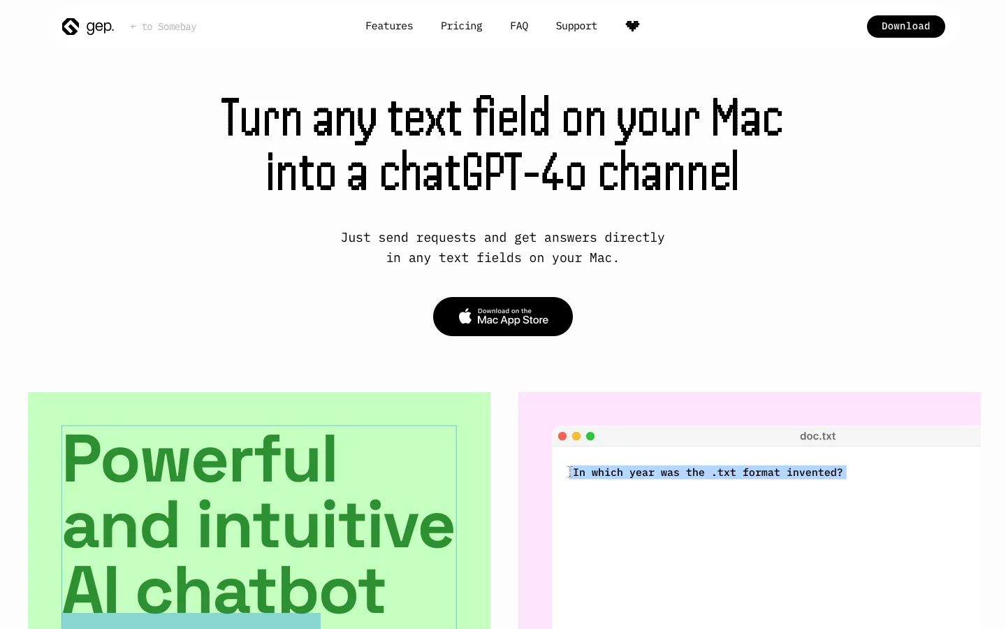 somebay.com - Landing Screenshot Preview