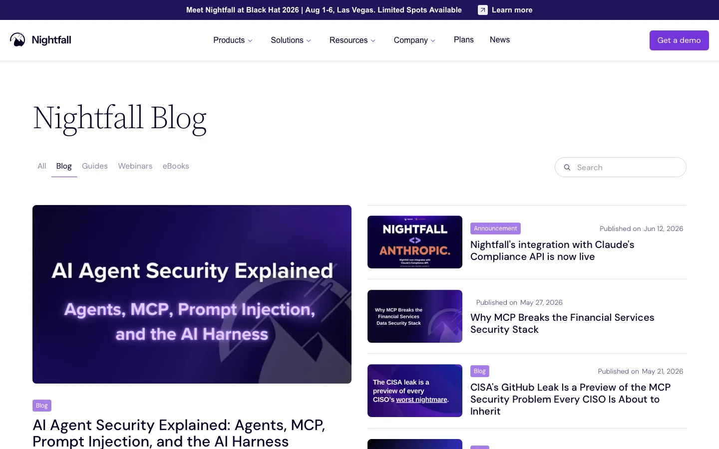 nightfall.ai - Blog Screenshot Preview