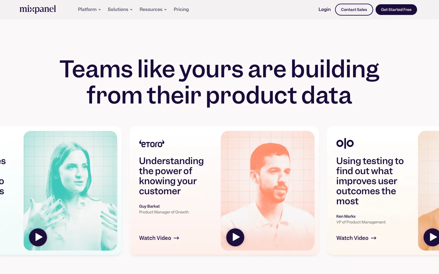 mixpanel.com - Customers Screenshot Preview