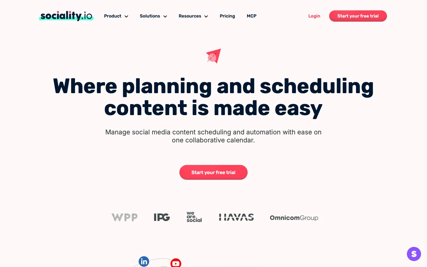 sociality.io - Product Screenshot Preview