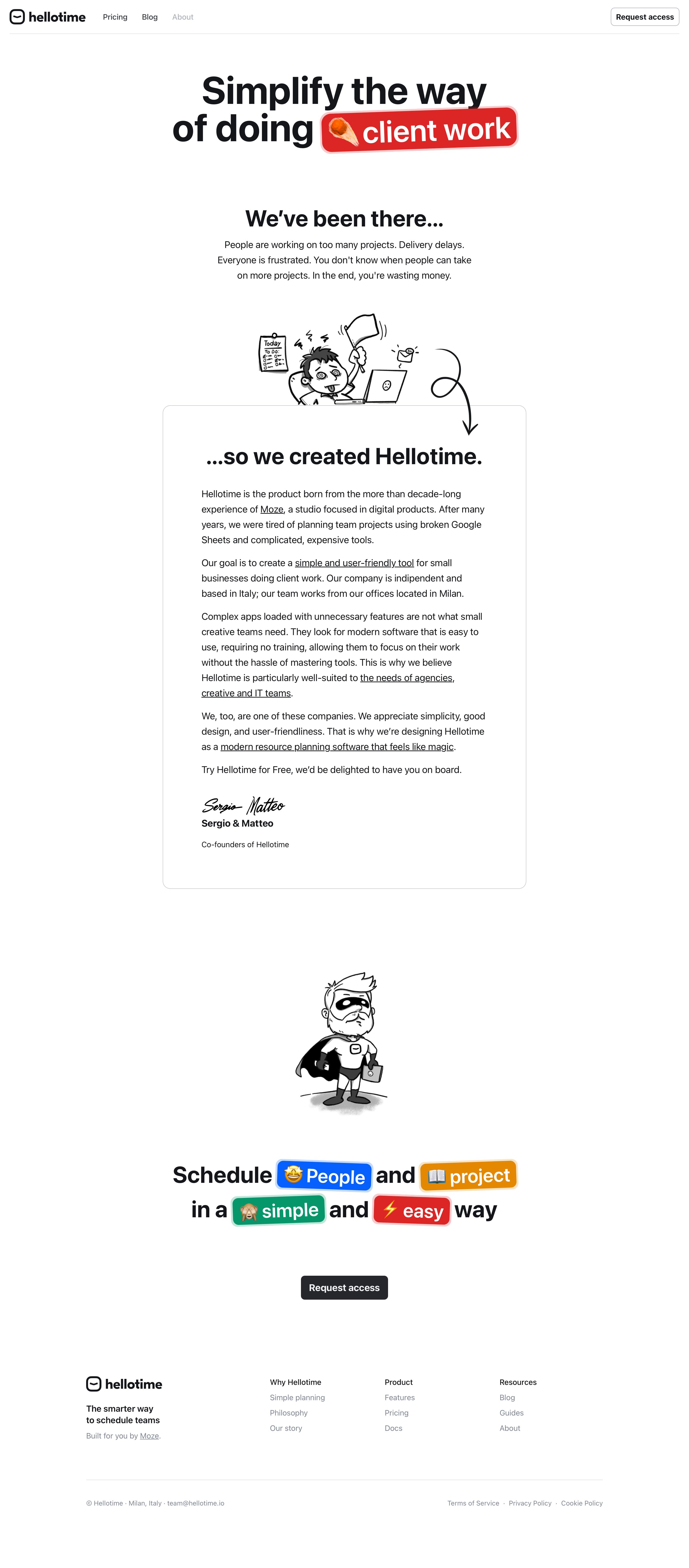 hellotime.io - About | Hellotime - Desktop - Sat Aug 01 2026 13:27:12 GMT+0000 (Coordinated Universal Time) Screenshot
