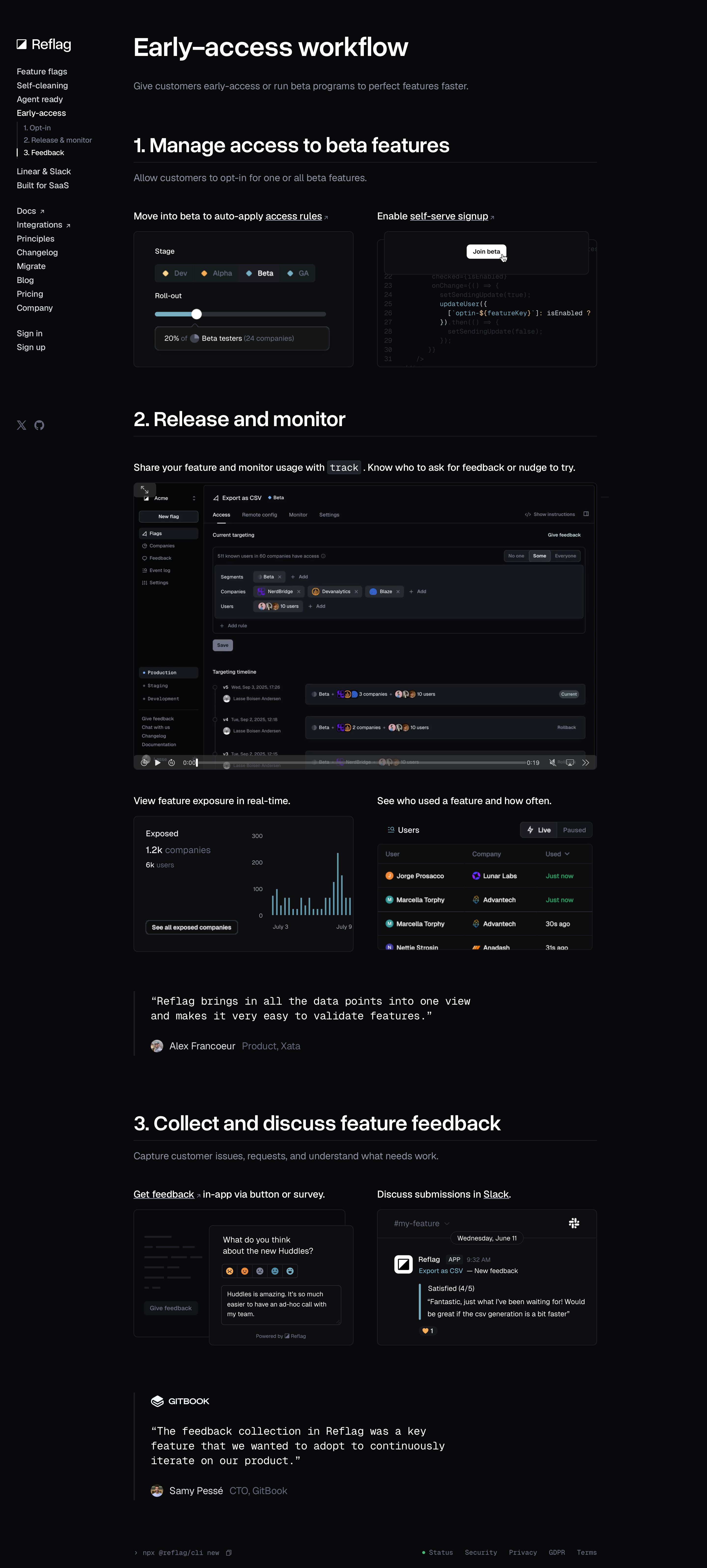 bucket.co - Early-access workflow | Reflag - Desktop - Wed Jul 29 2026 06:06:32 GMT+0000 (Coordinated Universal Time) Screenshot