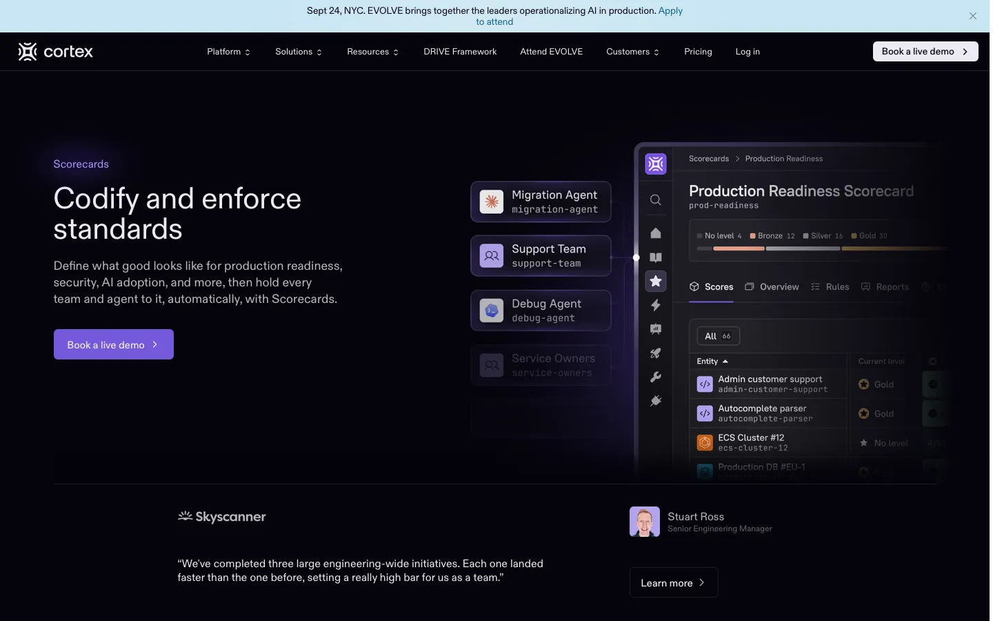 cortex.io - Product Screenshot Preview