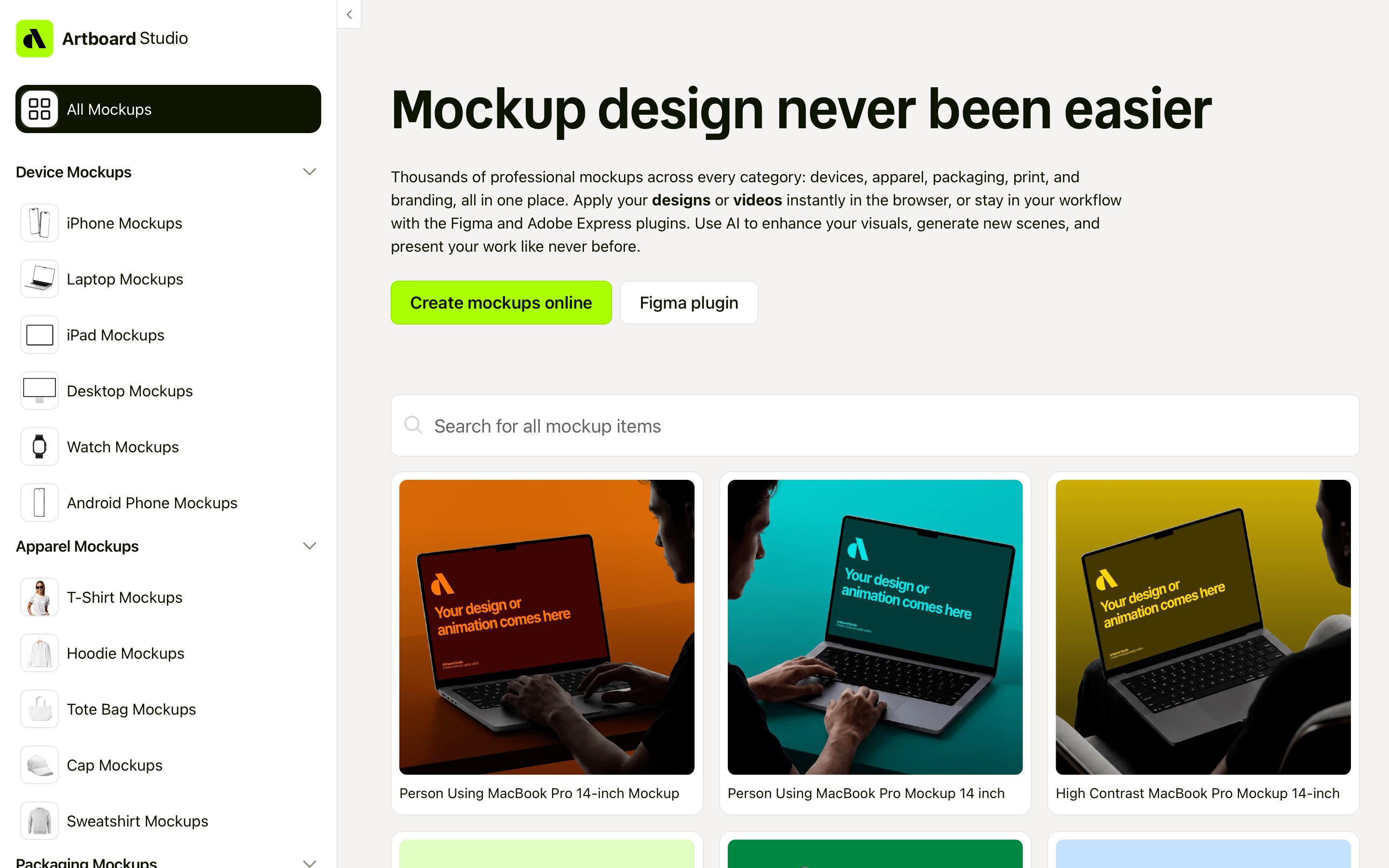 artboard.studio - Mockup Design | 5,000+ Device, Apparel & Print Mockups - Desktop - Mon Aug 03 2026 03:50:28 GMT+0000 (Coordinated Universal Time) Screenshot