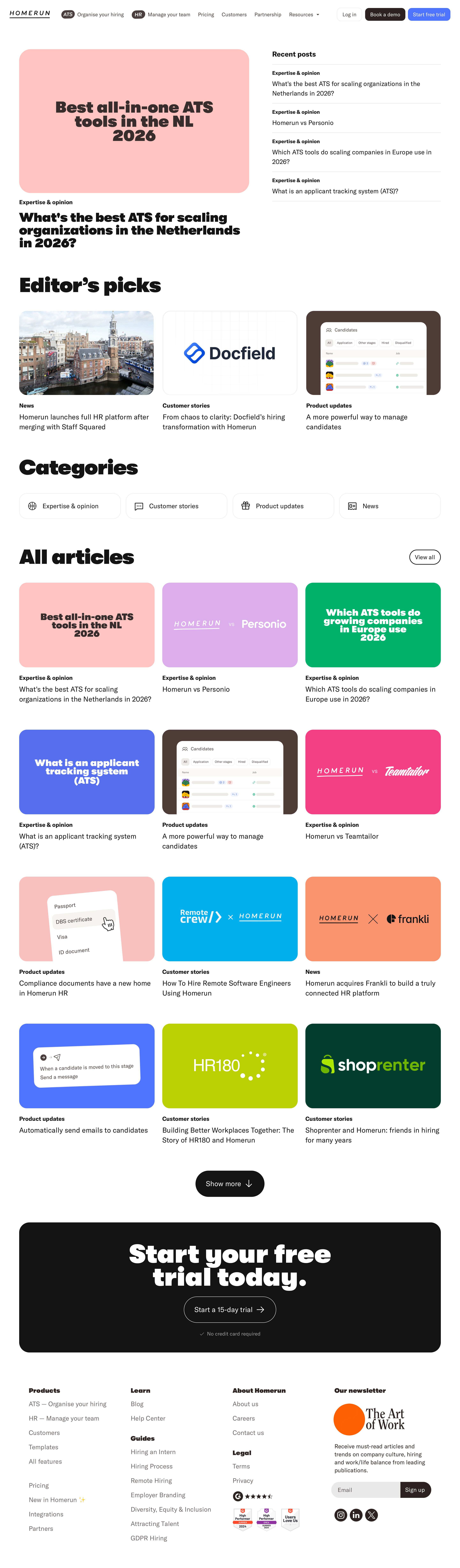 homerun.co - Homerun Blog: getting into the nitty gritty of hiring - Desktop Screenshot