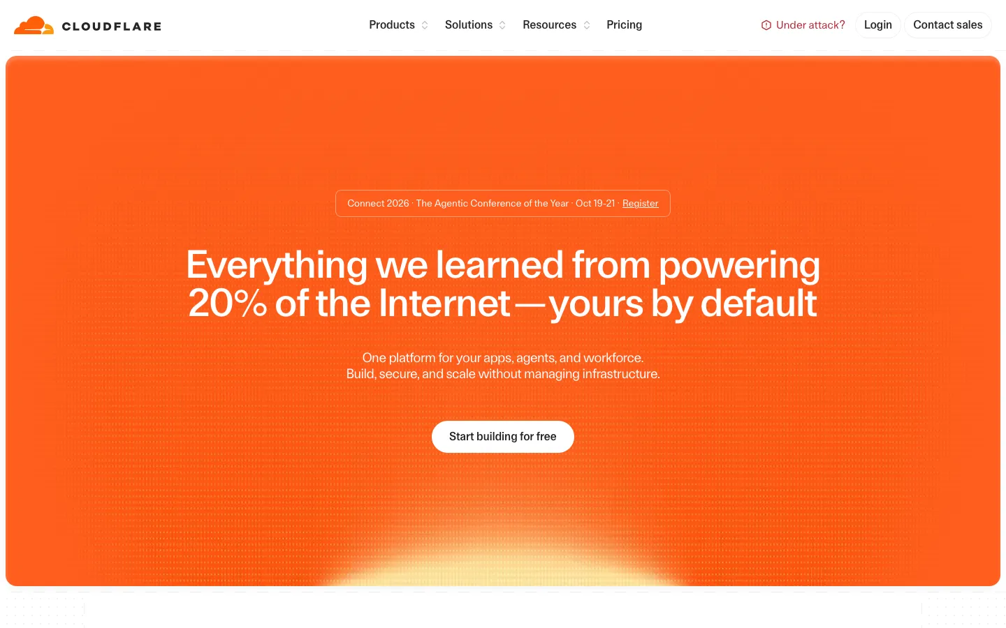 cloudflare.com - Landing Screenshot Preview