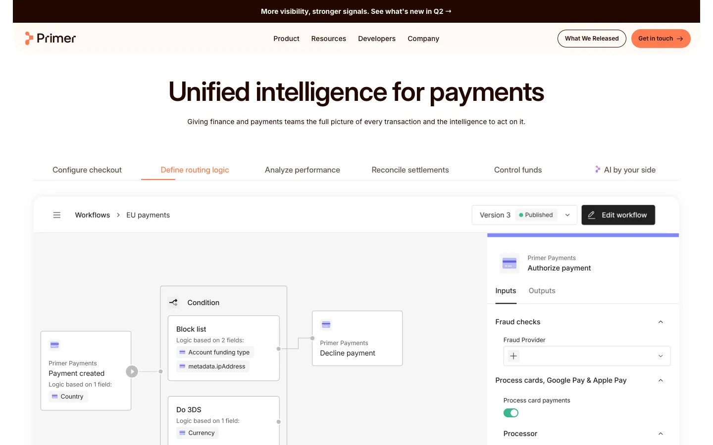 primer.io - Landing Screenshot Preview
