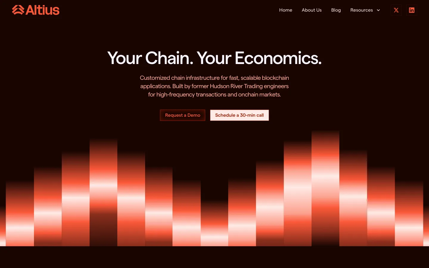 altiuslabs.xyz - Landing Screenshot Preview