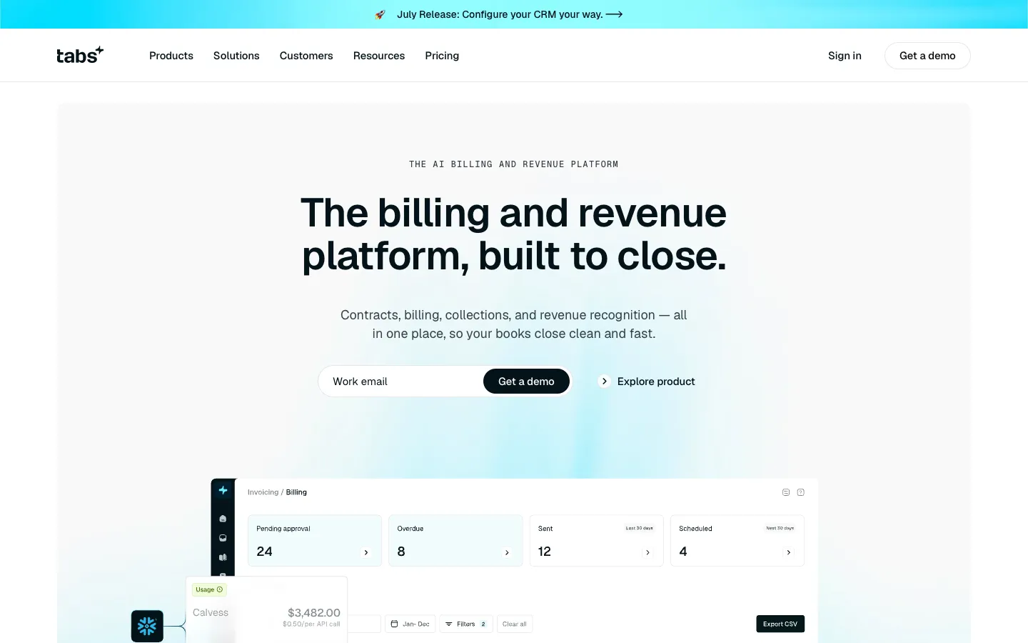 tabs.com - Landing Screenshot Preview