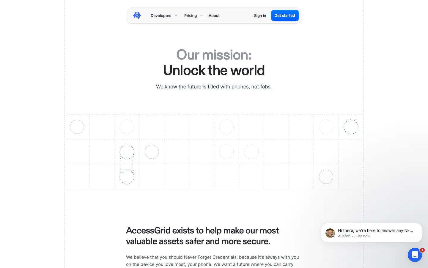 accessgrid.com - About Screenshot Preview