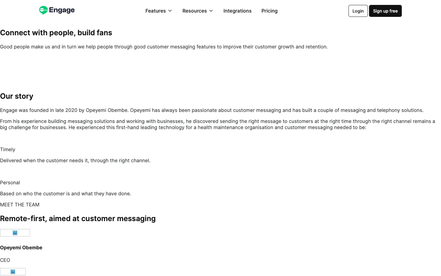 engage.so - About Screenshot Preview