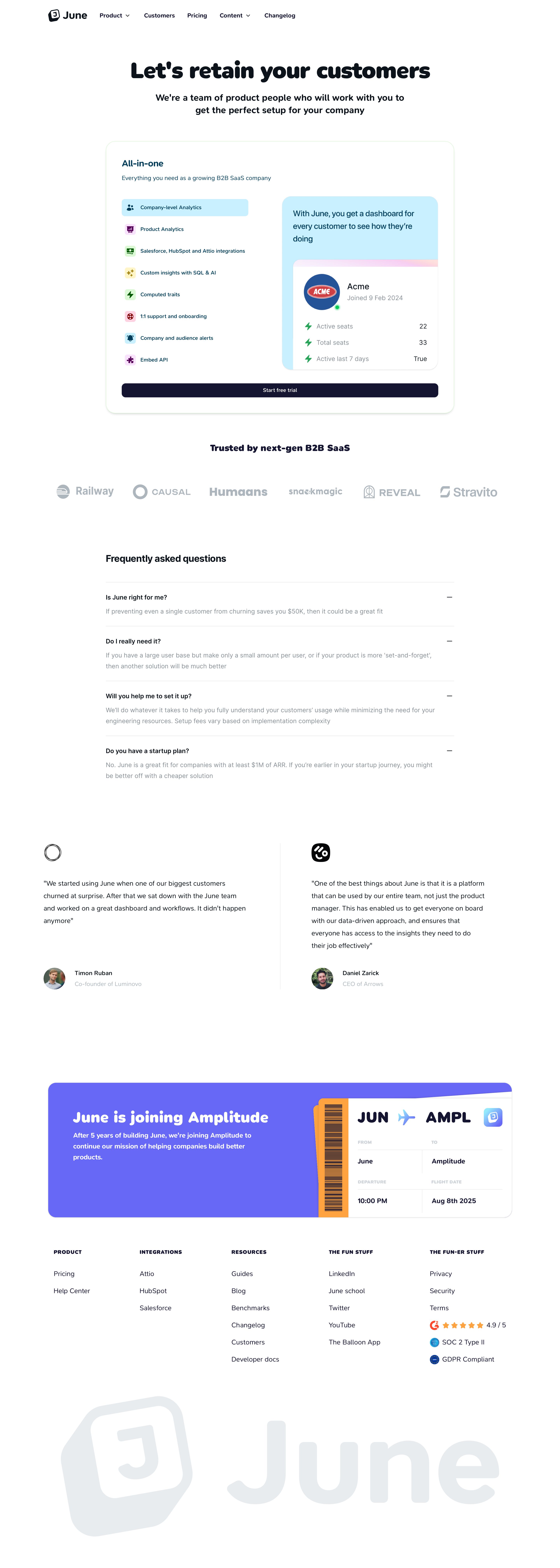 june.so - June - Pricing Plans - Desktop - Thu Jul 30 2026 15:00:24 GMT+0000 (Coordinated Universal Time) Screenshot