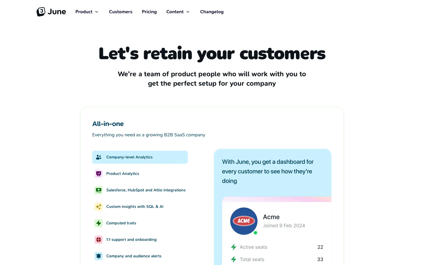 june.so - Pricing Screenshot Preview