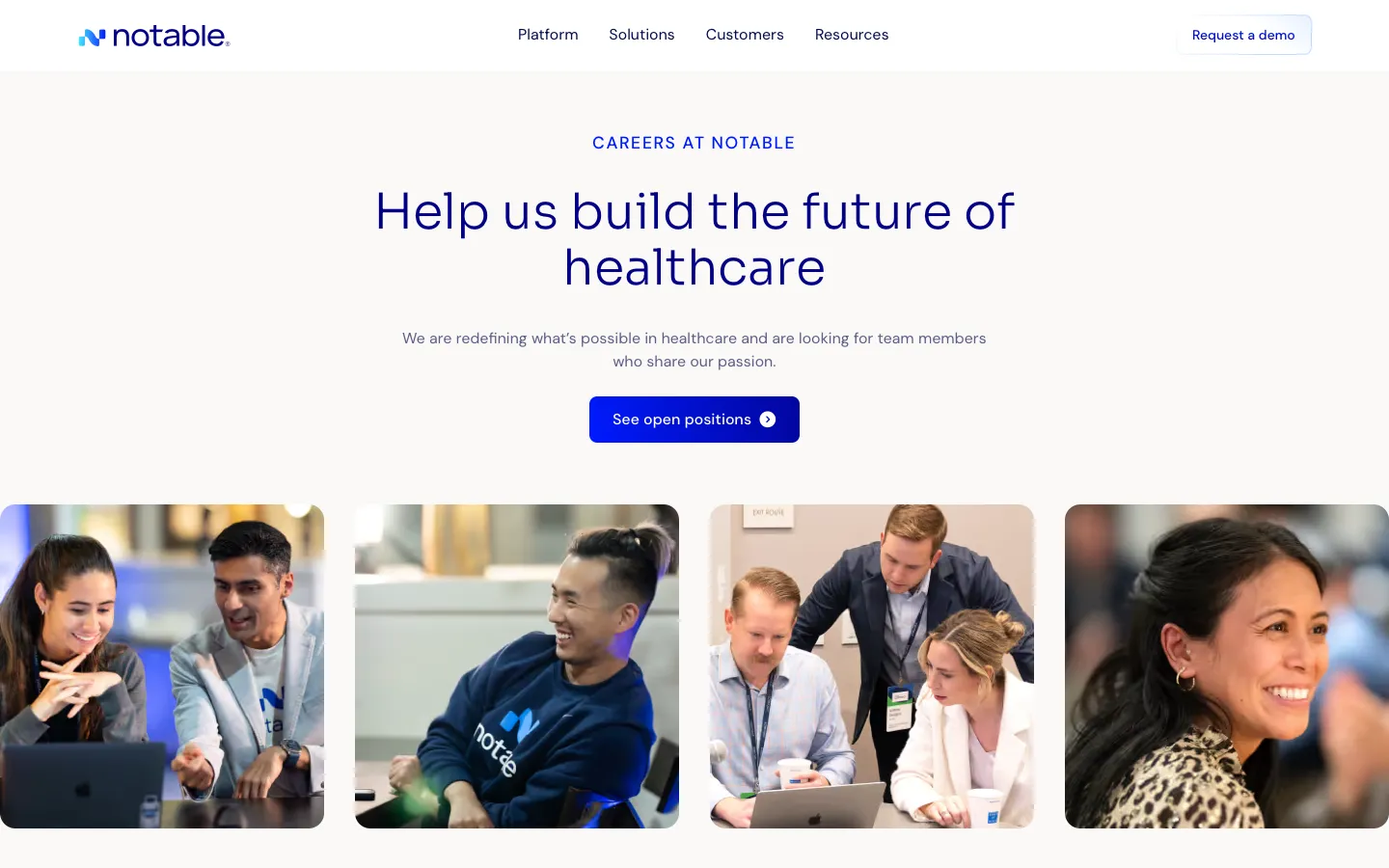 notablehealth.com - Careers Screenshot Preview