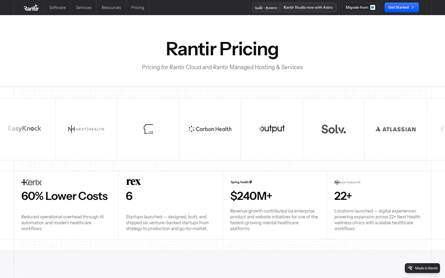 rantir.com - Pricing Screenshot Preview