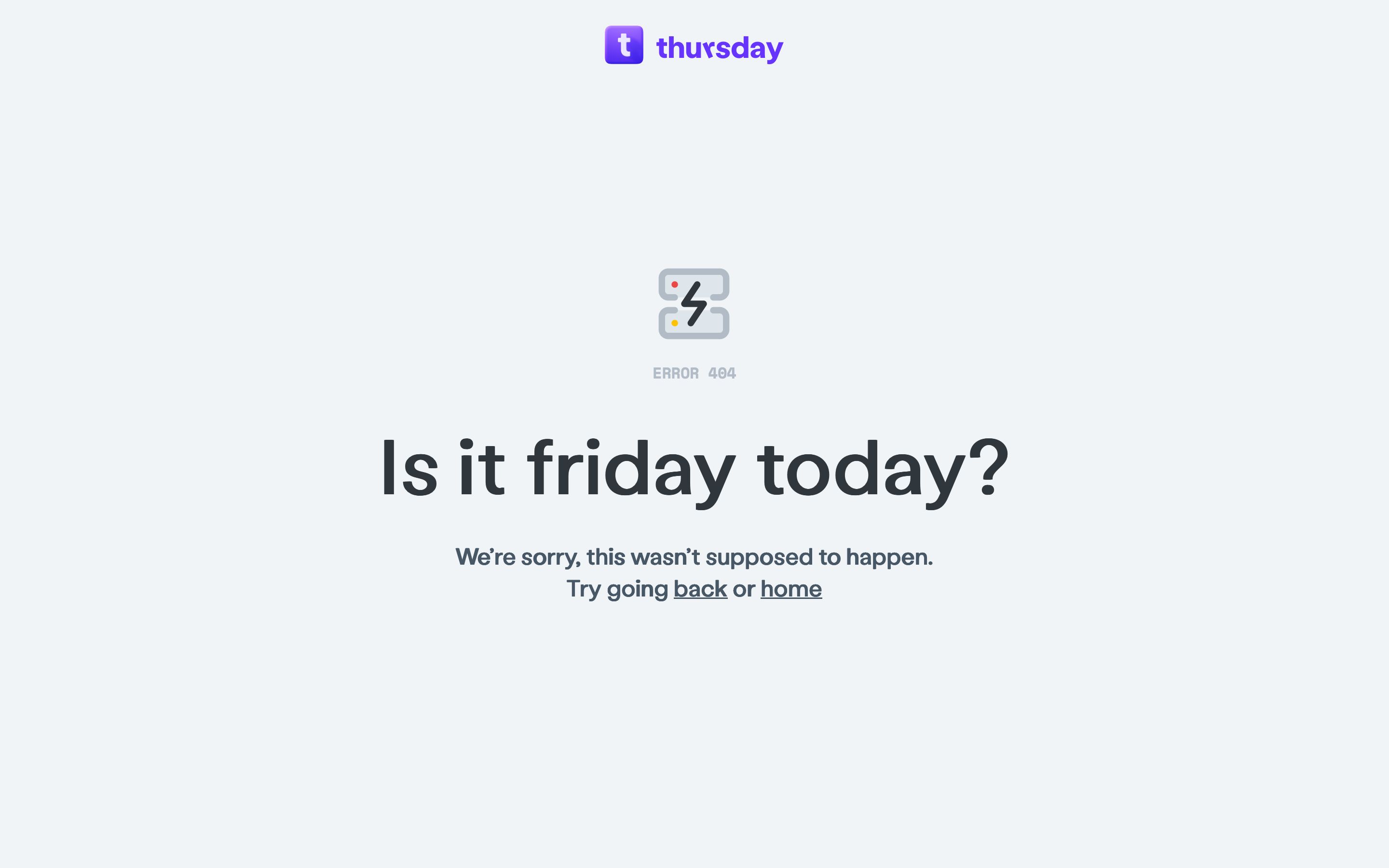 thursday.social - 404: Not found - Desktop - Thu Jul 30 2026 20:35:14 GMT+0000 (Coordinated Universal Time) Screenshot