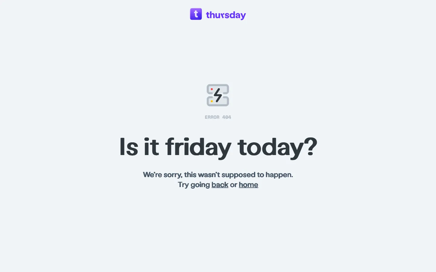 thursday.social - 404 Screenshot Preview