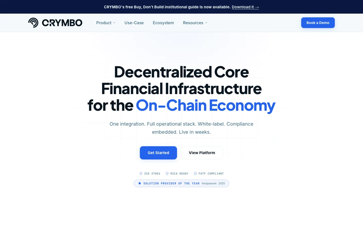 crymbo.com - Landing Screenshot Preview