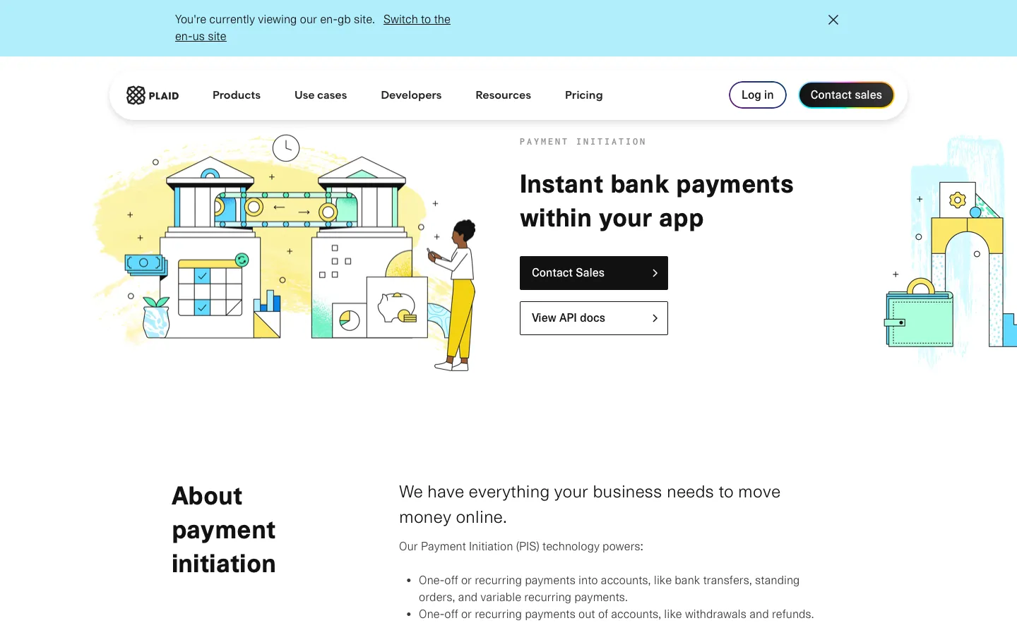 plaid.com - Product Screenshot Preview