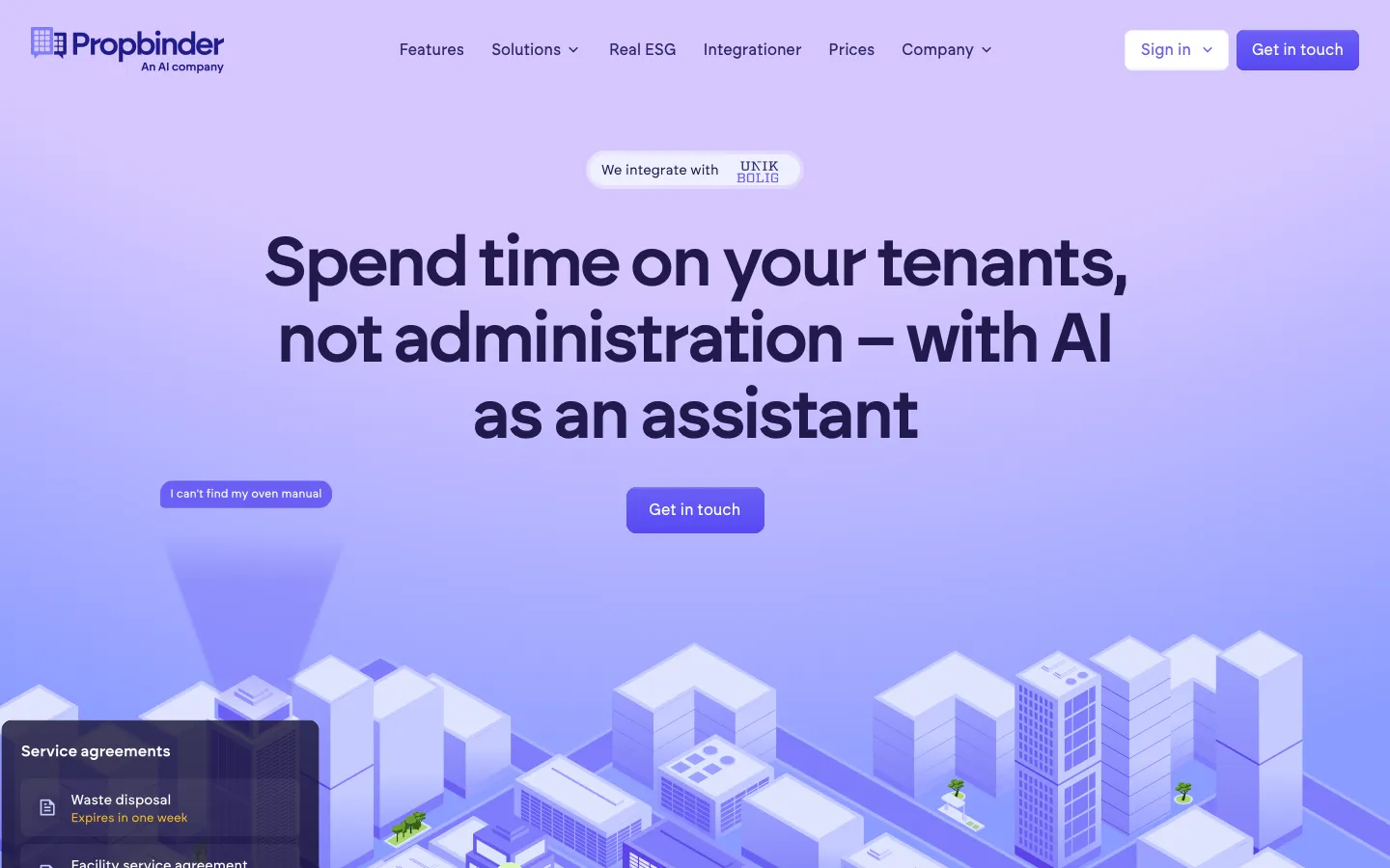 propbinder.com - Landing Screenshot Preview