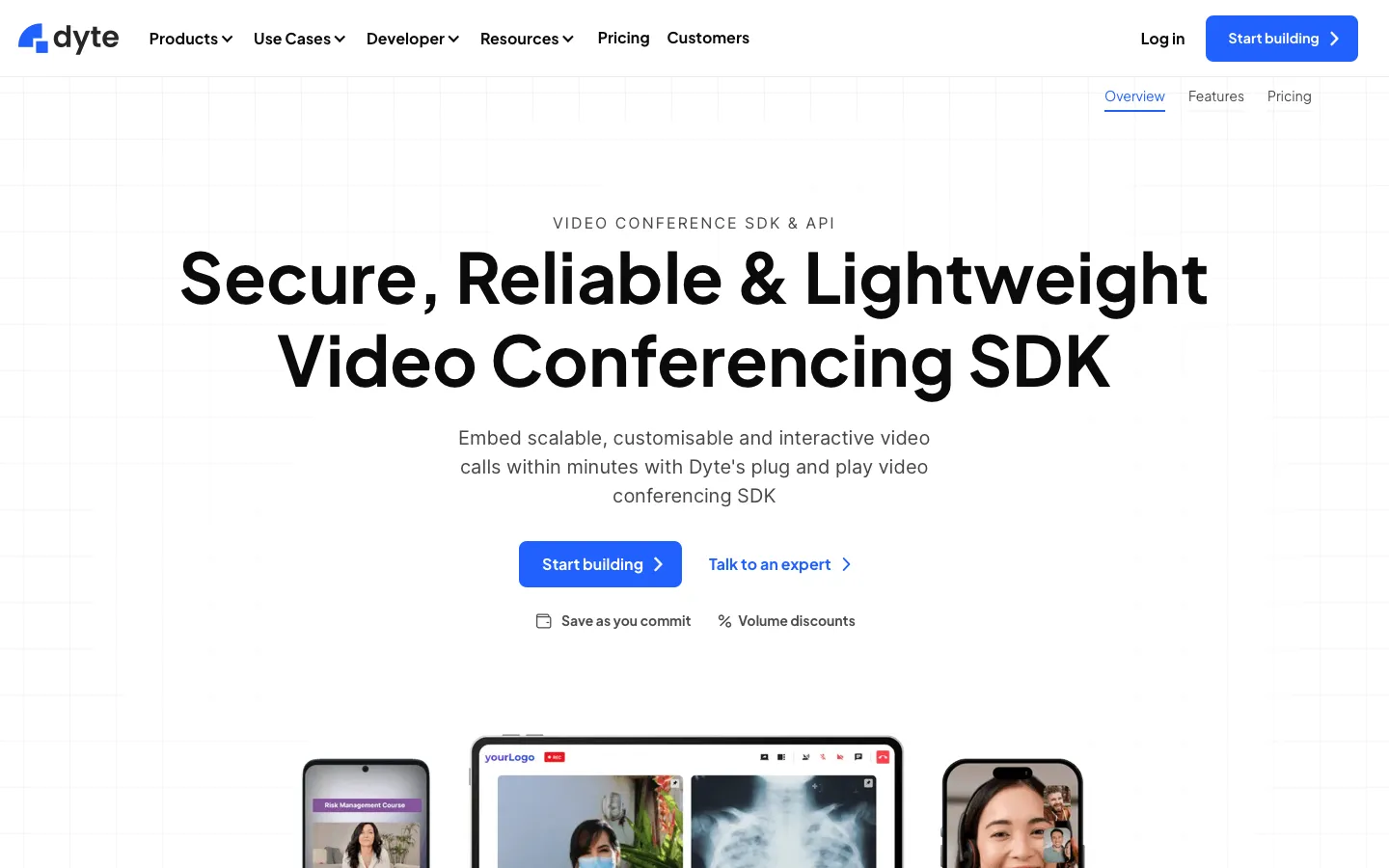 dyte.io - Product Screenshot Preview