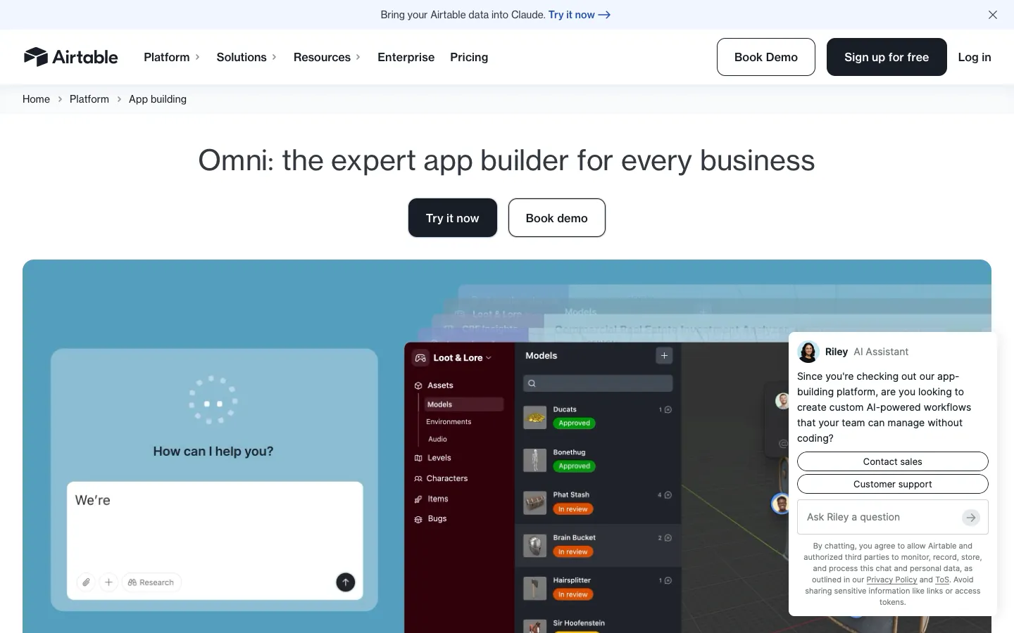 airtable.com - Product Screenshot Preview