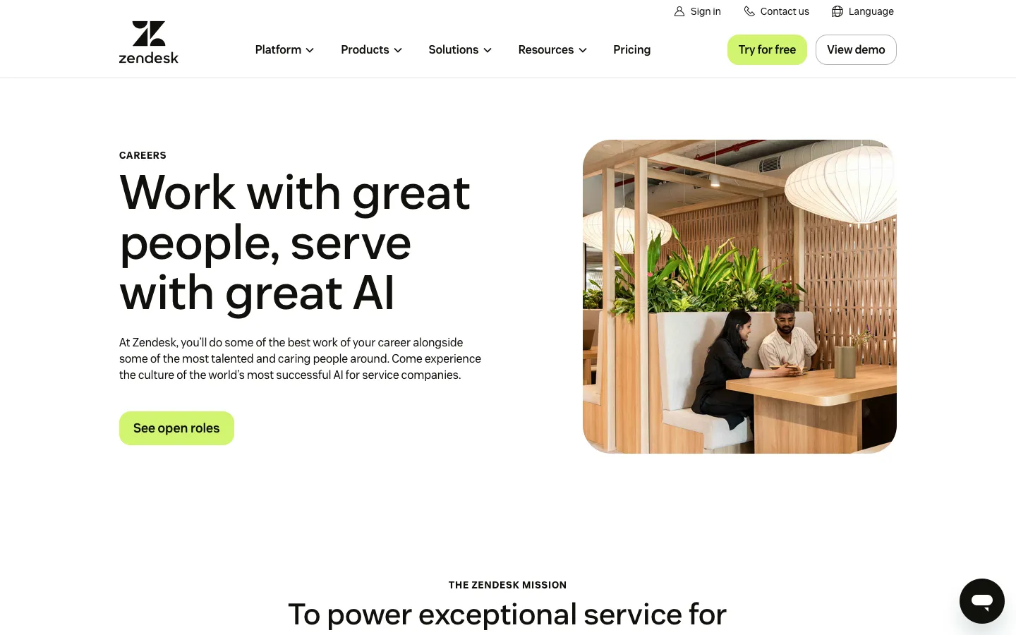 zendesk.com - Careers Screenshot Preview