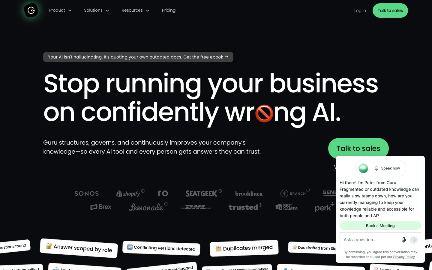 getguru.com - Landing Screenshot Preview