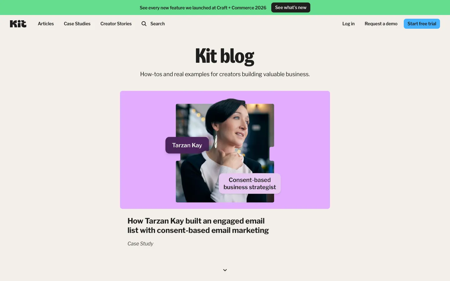 convertkit.com - Blog Screenshot Preview