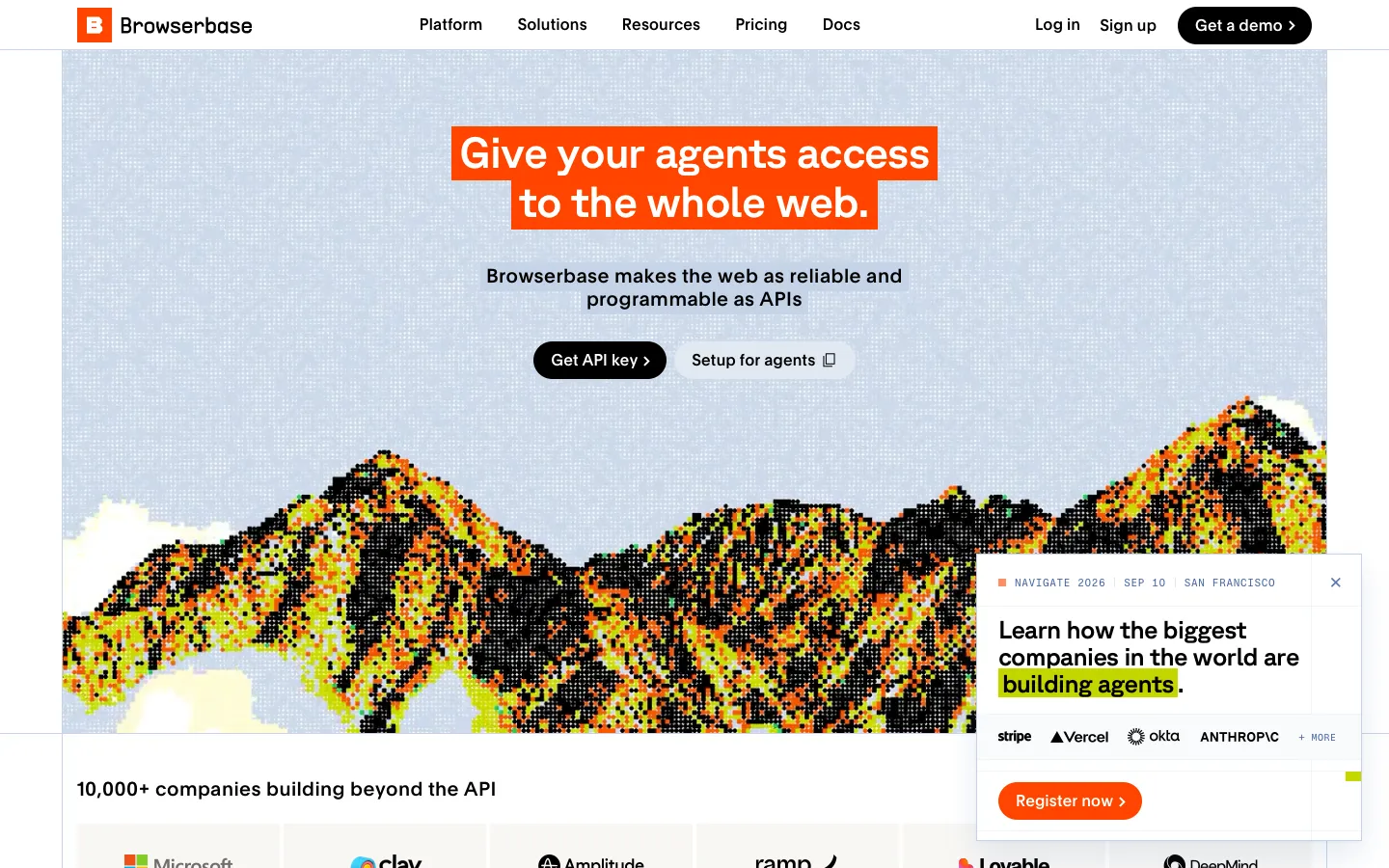 browserbase.com - Landing Screenshot Preview