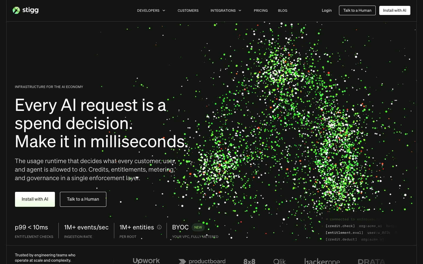 stigg.io - Landing Screenshot Preview