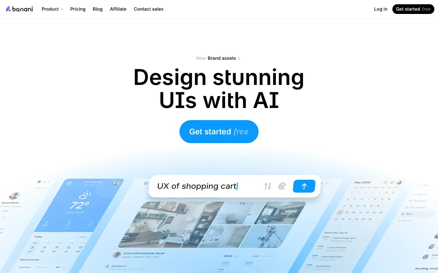 banani.co - Landing Screenshot Preview