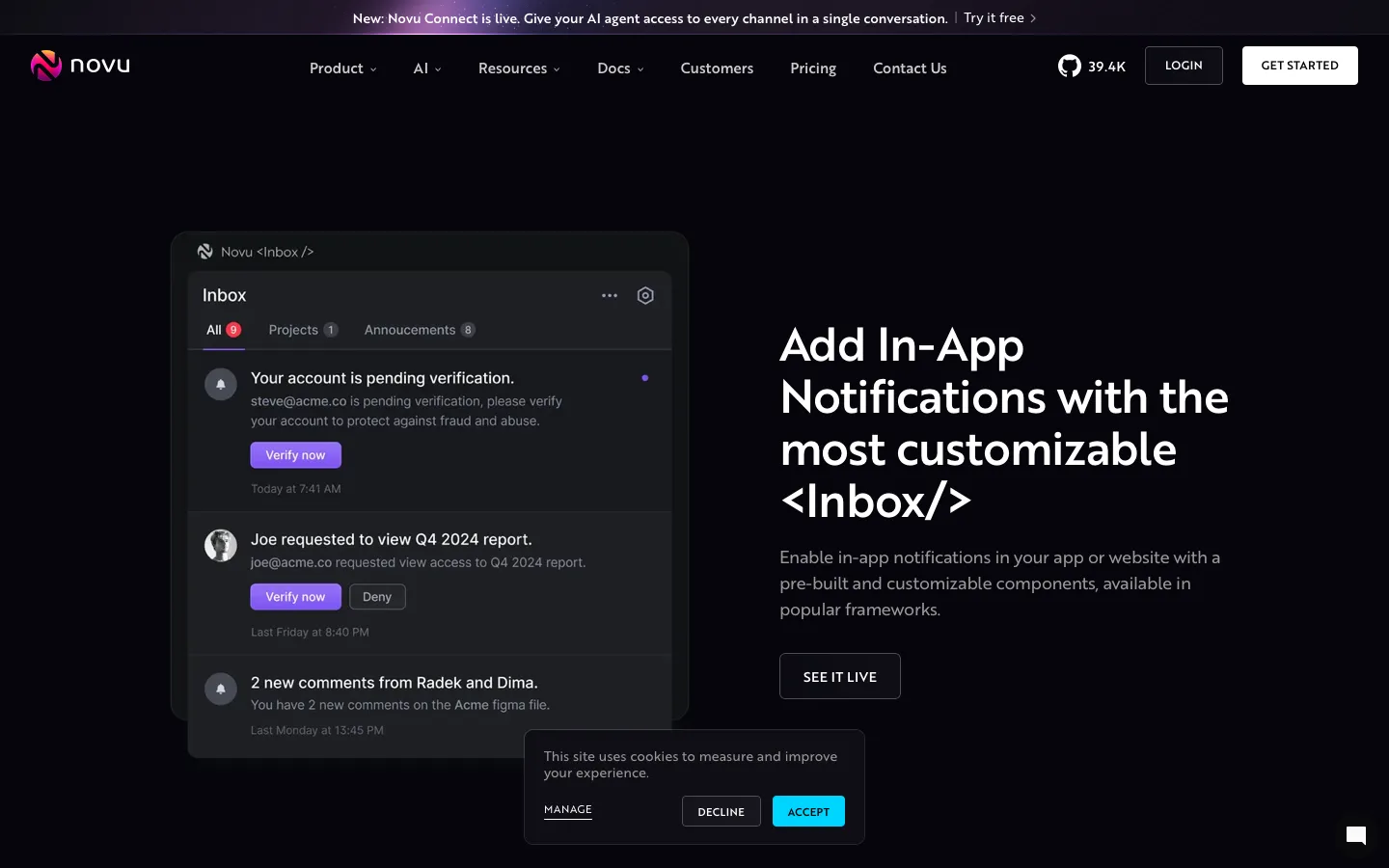 novu.co - Product Screenshot Preview