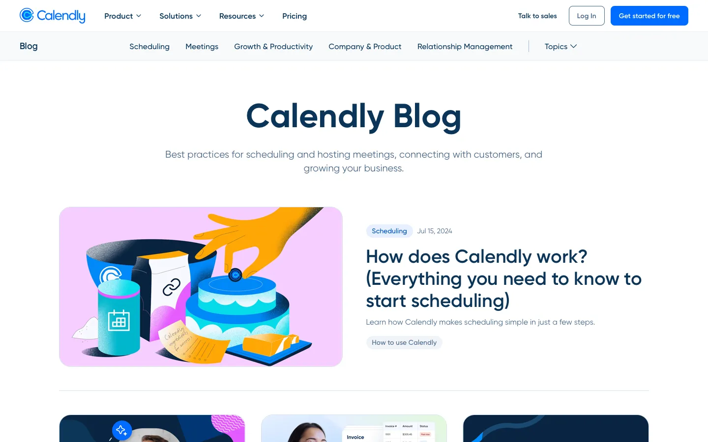 calendly.com - Blog Screenshot Preview