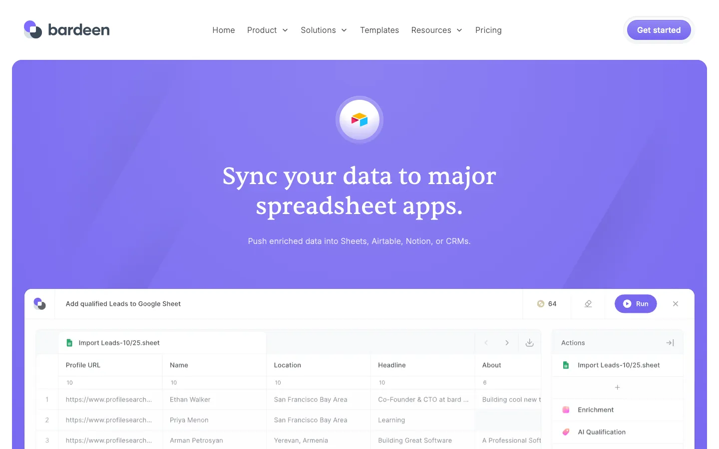 bardeen.ai - Integrations Screenshot Preview