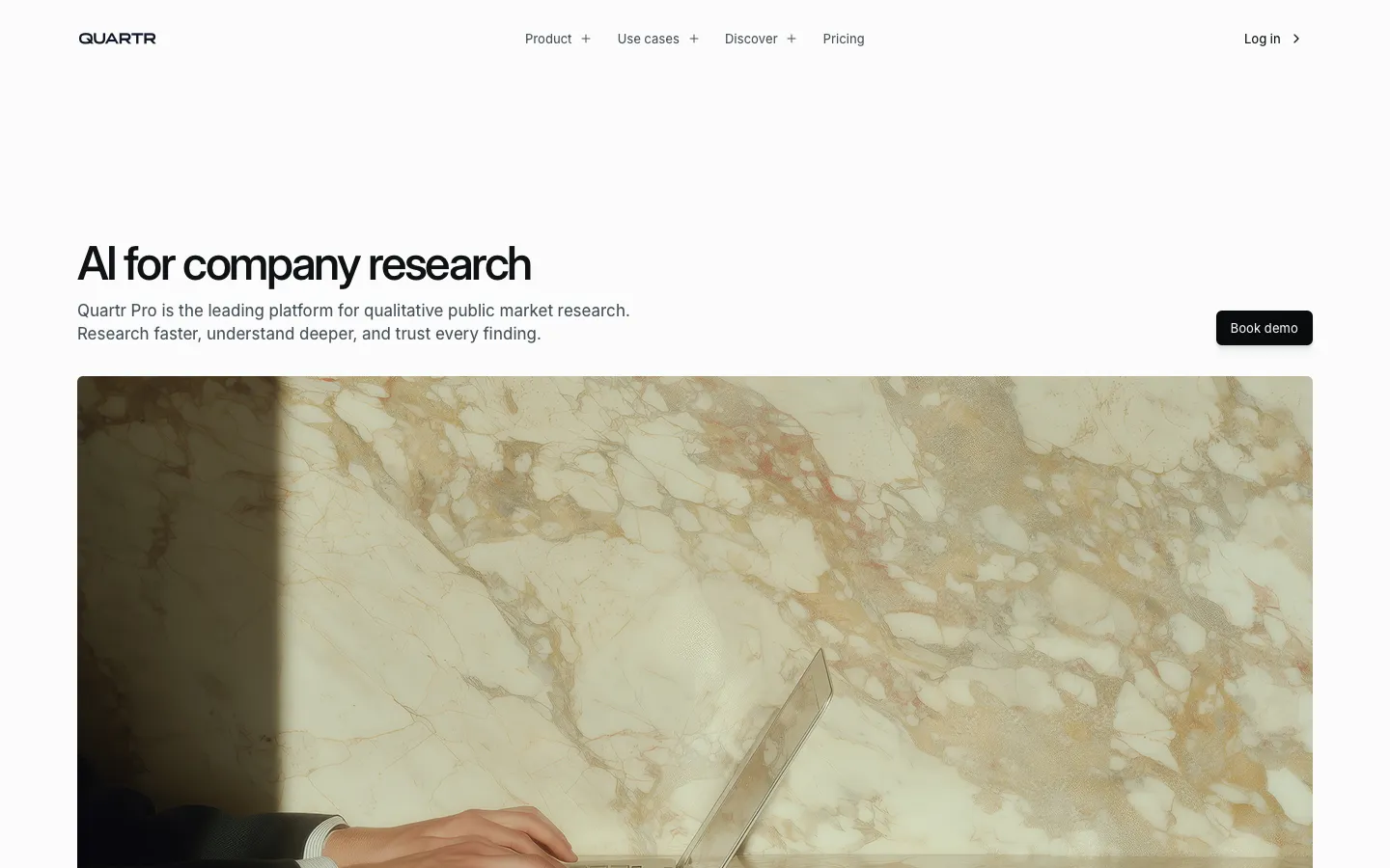 quartr.com - Product Screenshot Preview